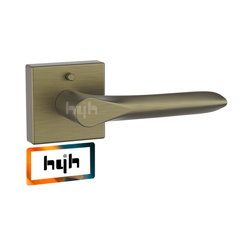 hyh Privacy Door Lock Made of Zinc Alloy with Key Open for Bathroom and Bedroom